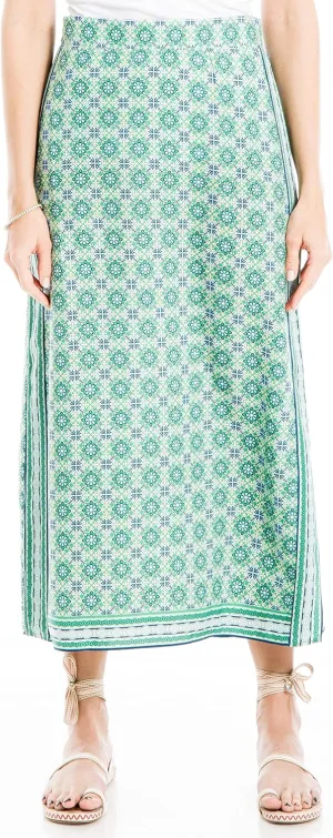 Max Studio Women's Smocked Waist Maxi Skirt