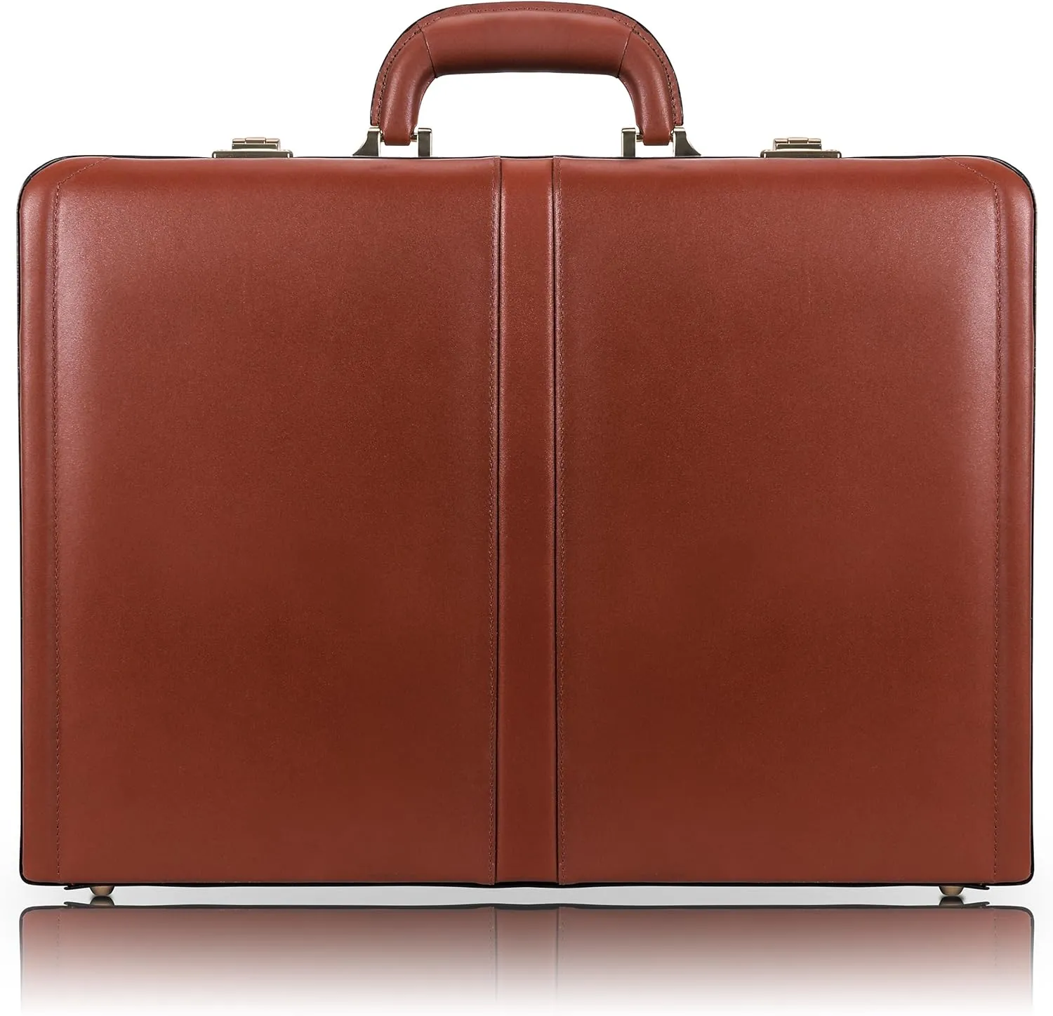 McKlein Harper, Leather 4.5" Expandable Laptop/Computer & Tablet Business Briefcase Attaché Bag, Men Women Laptop Briefcase, Laptop Compartment Bag, Tablet Pocket Bag, Business Bags, Travel Cases