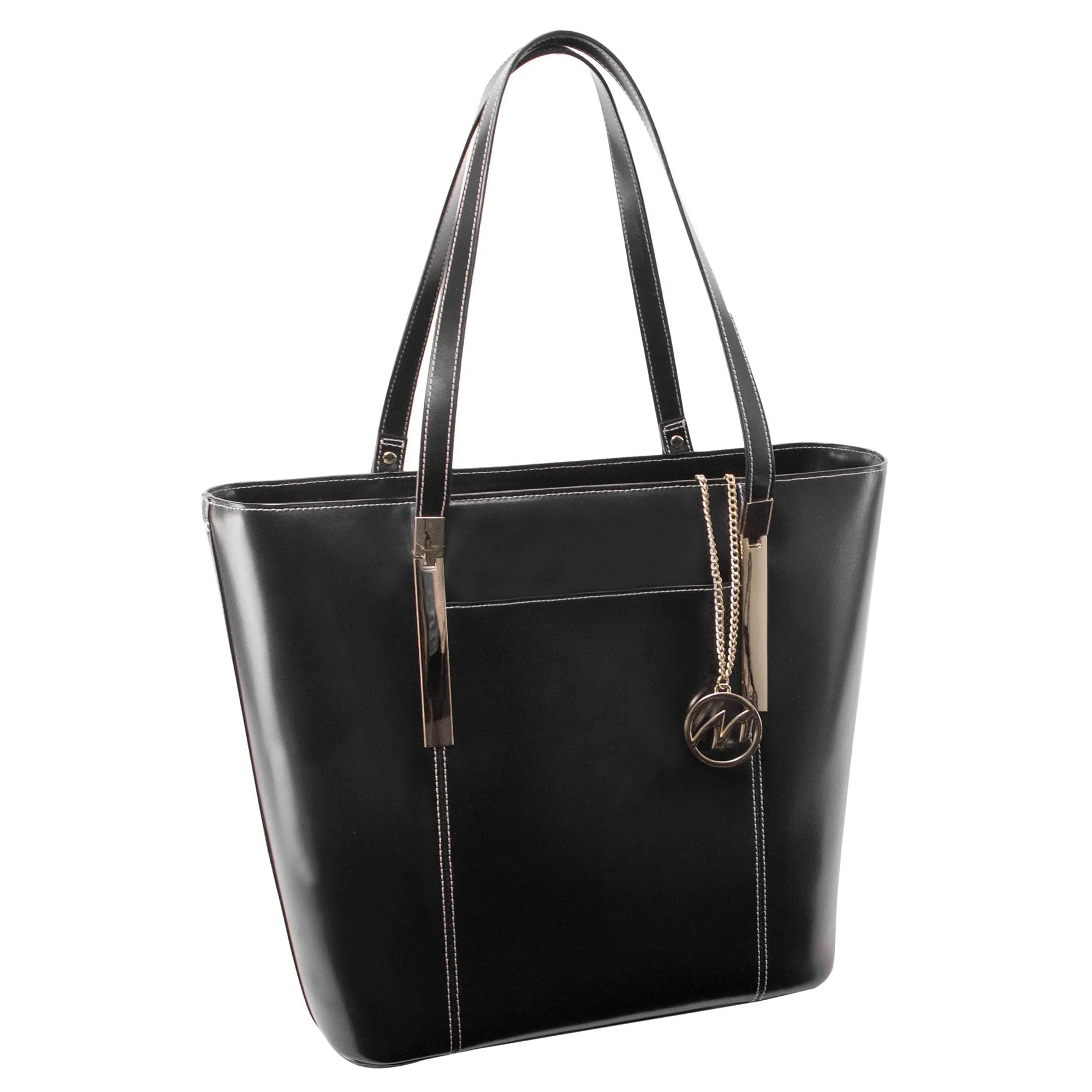 McKlein USA Deva Leather Tote Bag with Tablet Pocket