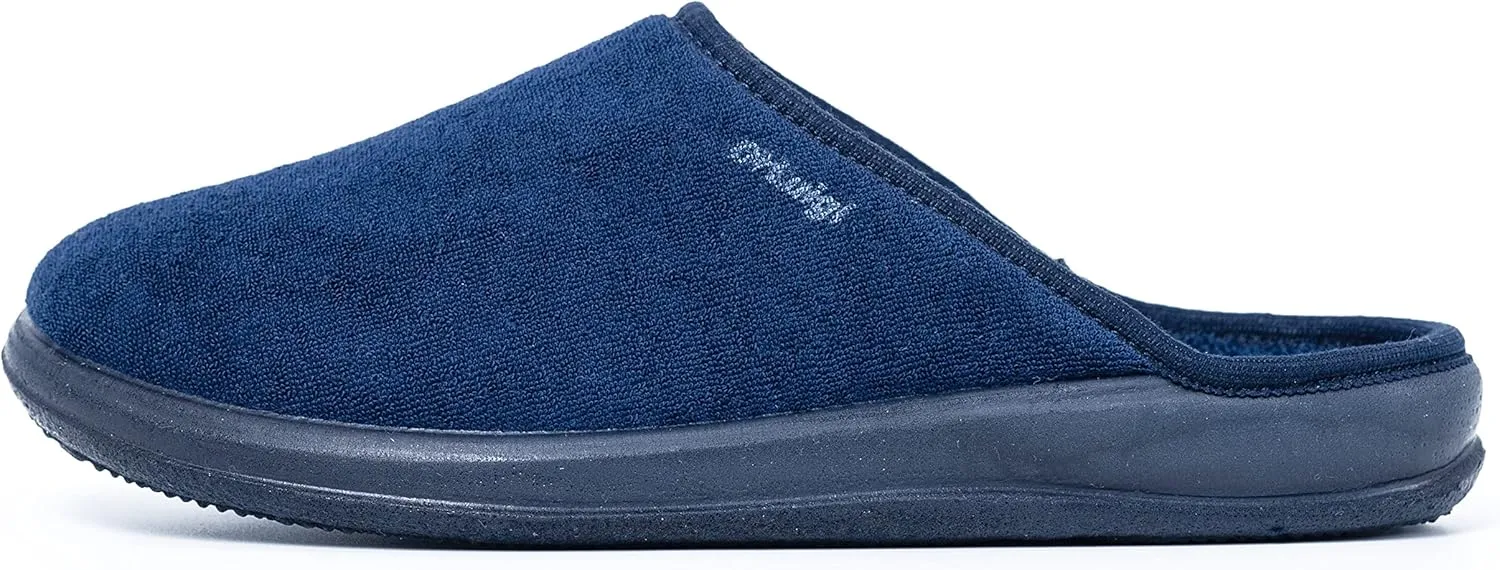 Medical Slippers for Women - Memory Foam Shoes Indoor Outdoor Italian Cotton - Made in EU - Relieves Pressure, Improves Peripheral Blood Circulation