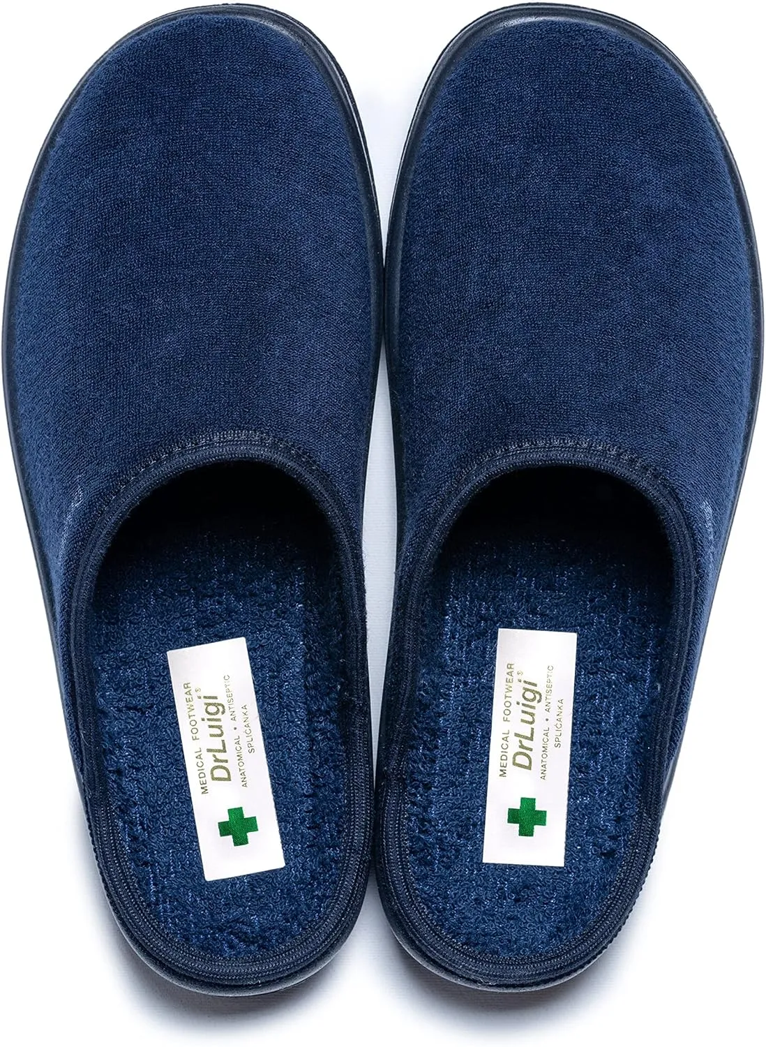 Medical Slippers for Women - Memory Foam Shoes Indoor Outdoor Italian Cotton - Made in EU - Relieves Pressure, Improves Peripheral Blood Circulation