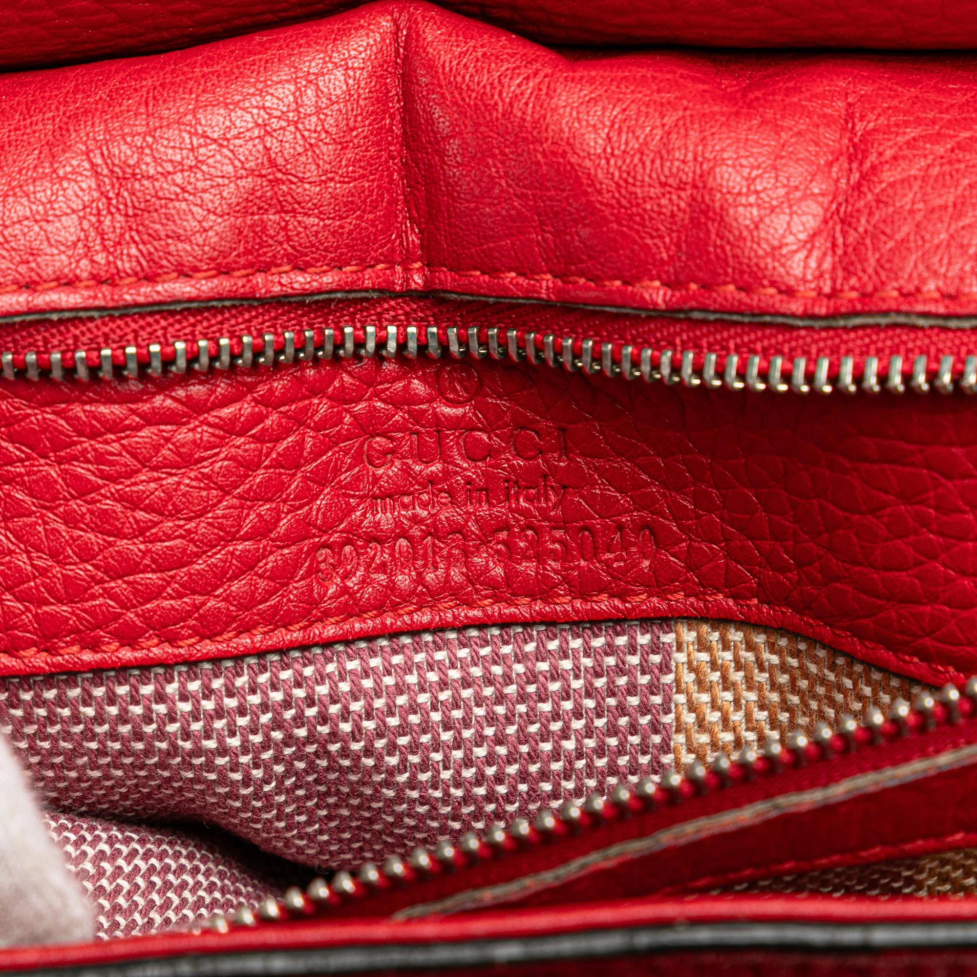 Medium Leather Bamboo Daily Satchel