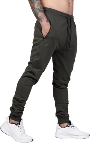 Men's Active Premium Quality Workout Joggers, Sweatpants with Zipper Pocket, Adjustable Drawstring, S-XXL