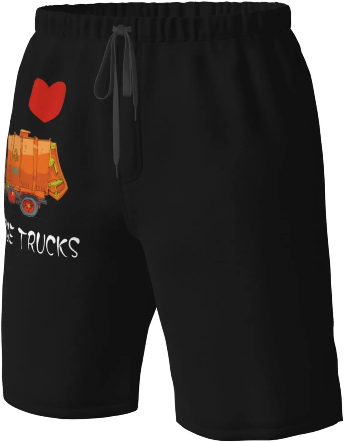 Men's Beach Shorts Quick Dry Shorts Comfortable Loose Drawstring Gym Shorts Running Swimsuit Pants with Pockets