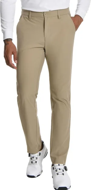 Men's Golf Pants - 30"/32" Dress Pants Wrinkle Free 5 Pockets Stretch Casual Work Travel Slacks