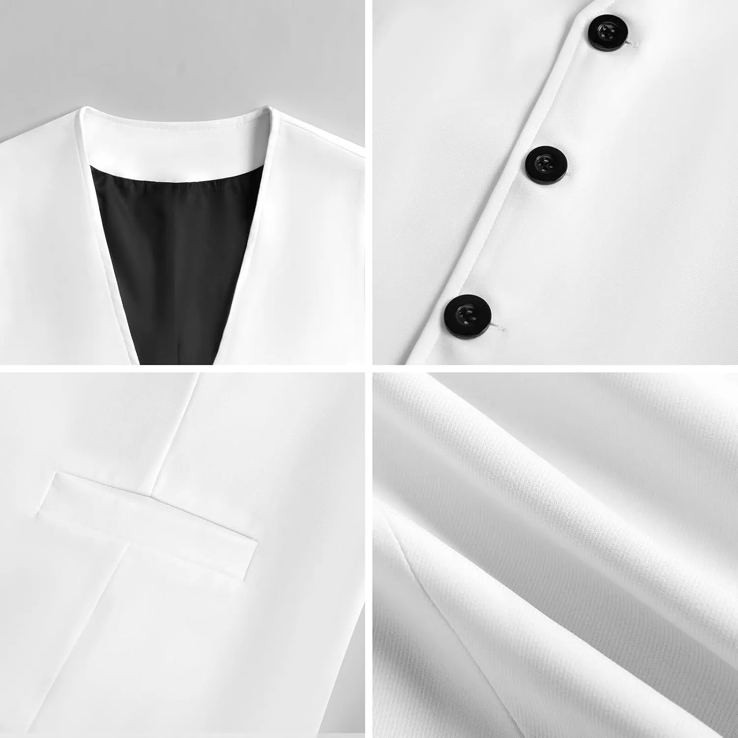 Mens V-Neck Suit Vest Tuxedo Waistcoat Wedding, Uk And London British Vintage Newspaper