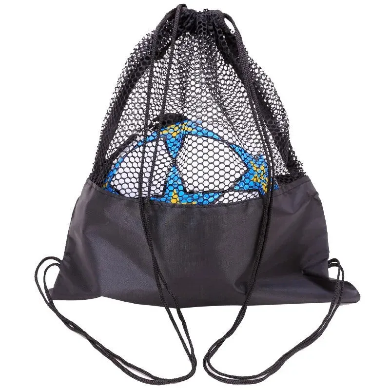 Mesh drawstring backpack