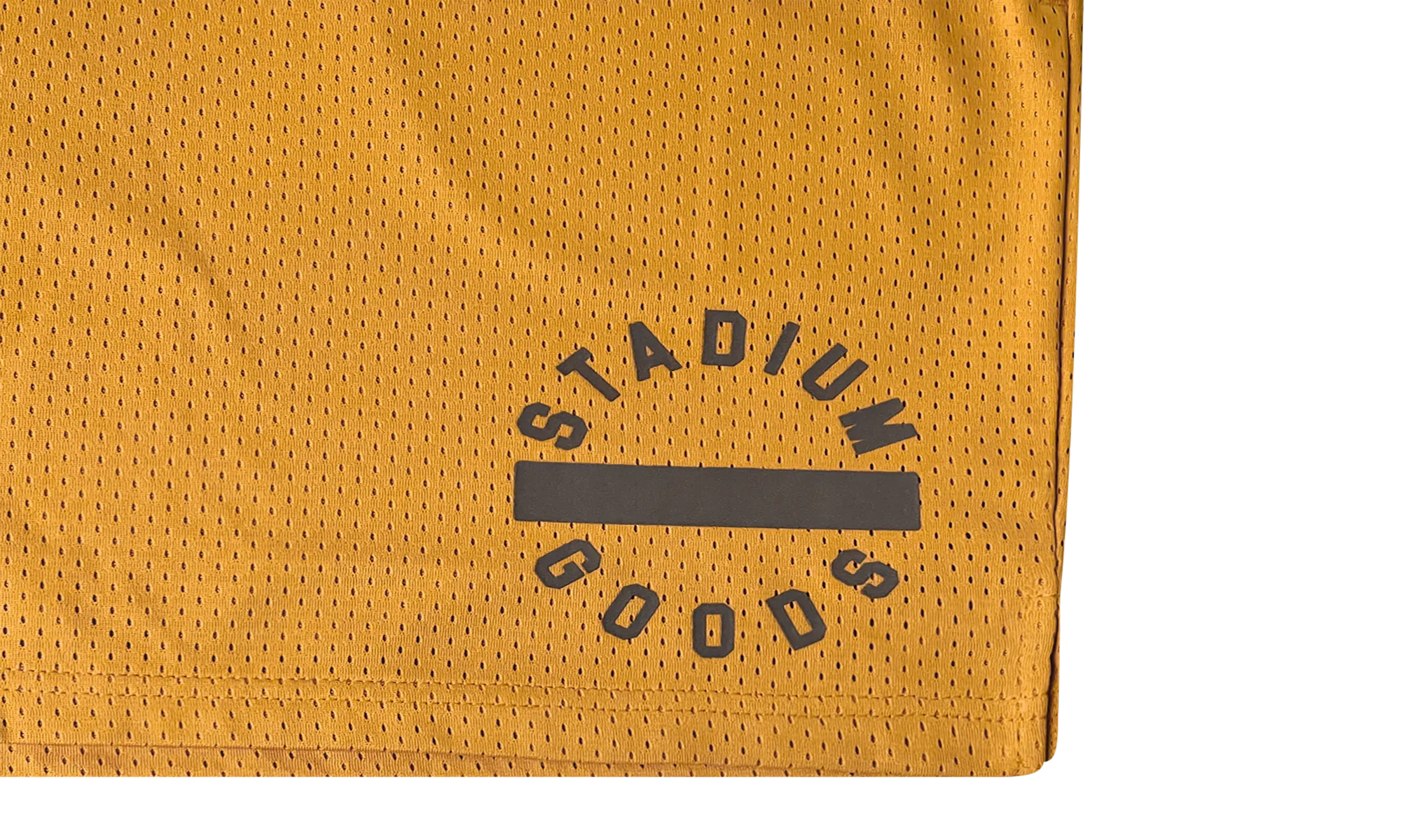 Mesh Gym Shorts "Yellow/Reflective"