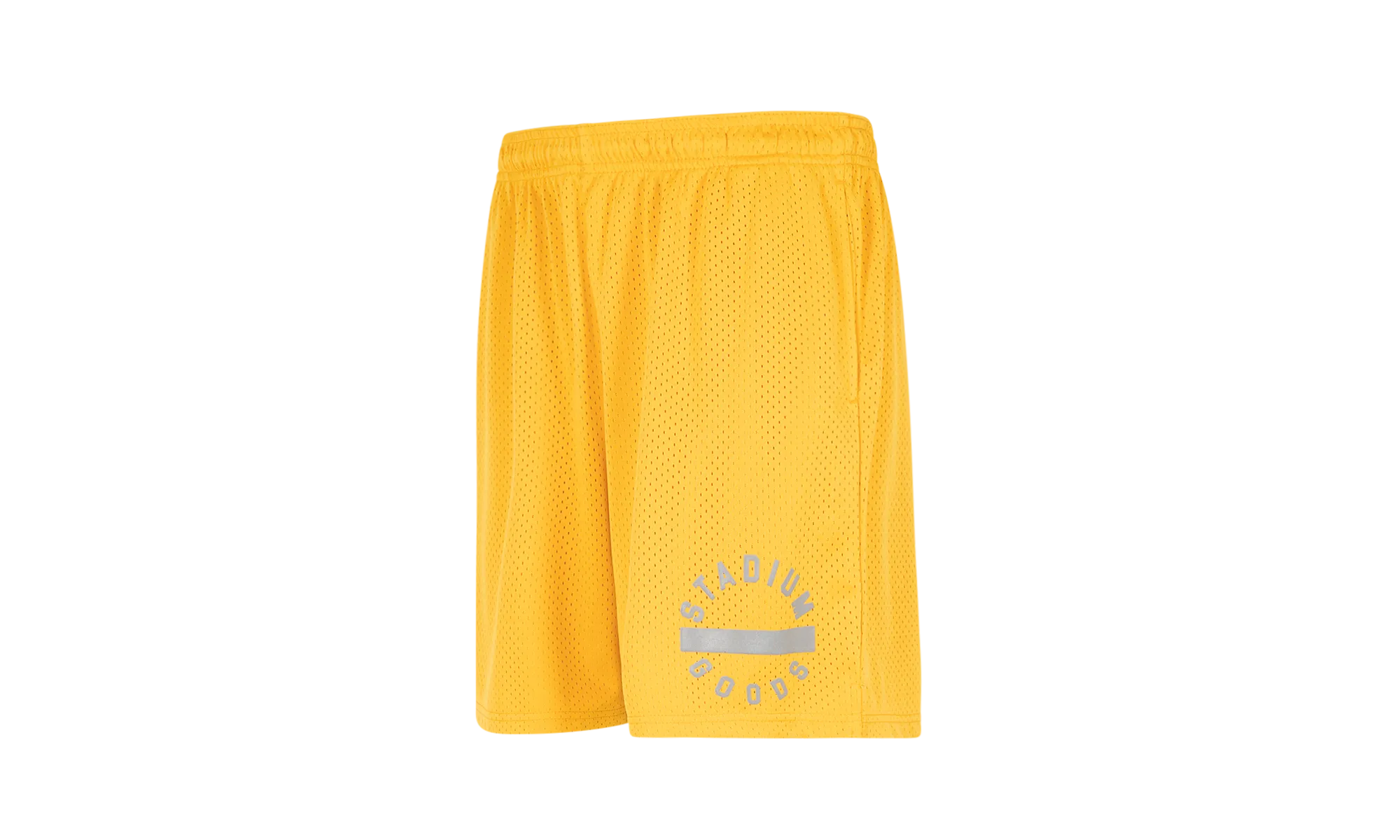 Mesh Gym Shorts "Yellow/Reflective"