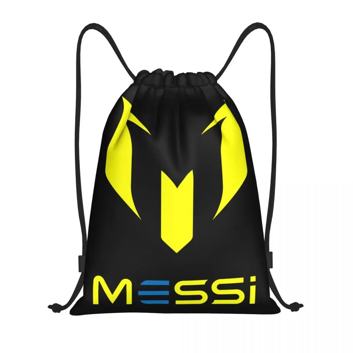 Messi 10 Pink Soccer Drawstring Bag Football Sports Gym Storage Backpack