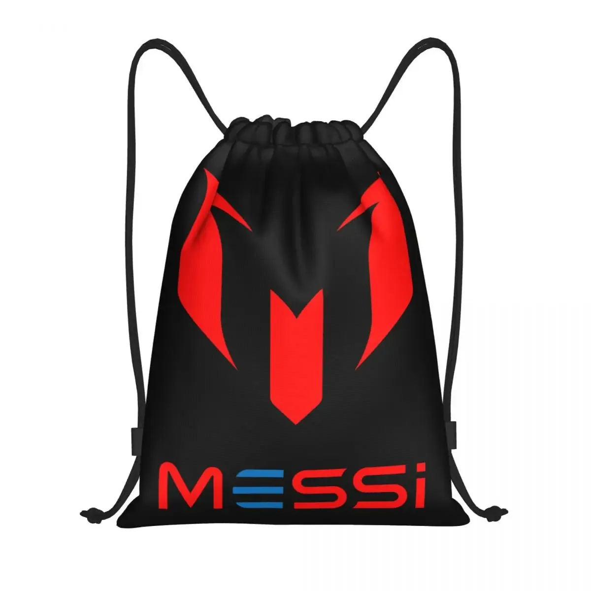 Messi 10 Pink Soccer Drawstring Bag Football Sports Gym Storage Backpack