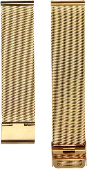 Metal Replacement Band,Watch Straps, Watchband 12mm 14mm 16mm 18mm 20mm 22mm 24mm Universal Stainless Steel Metal Watch Band Strap Bracelet(Band Color : Gold, Band Width : 24mm) ( Color : 18mm-black )