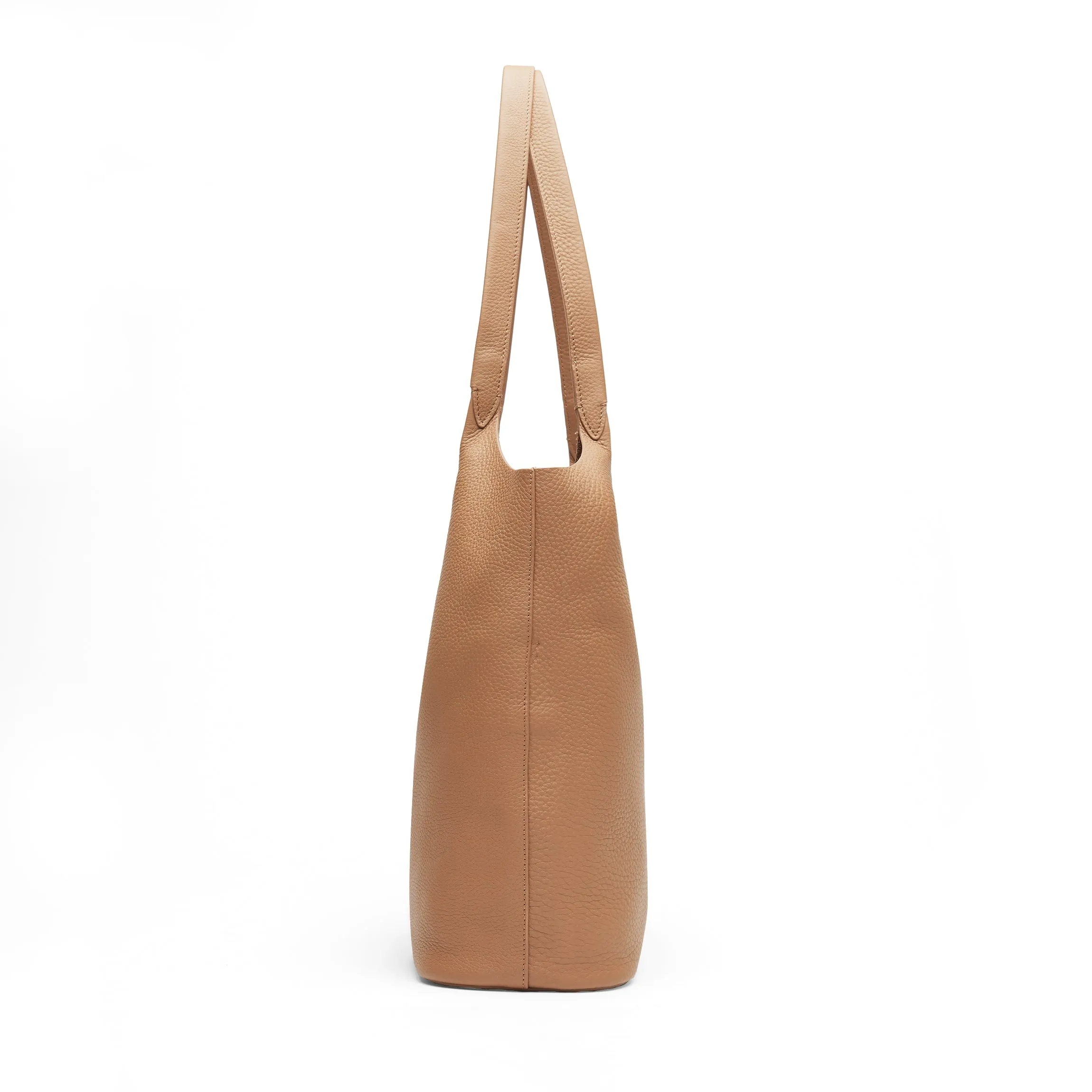 Mia Large Shopper Tote Camel