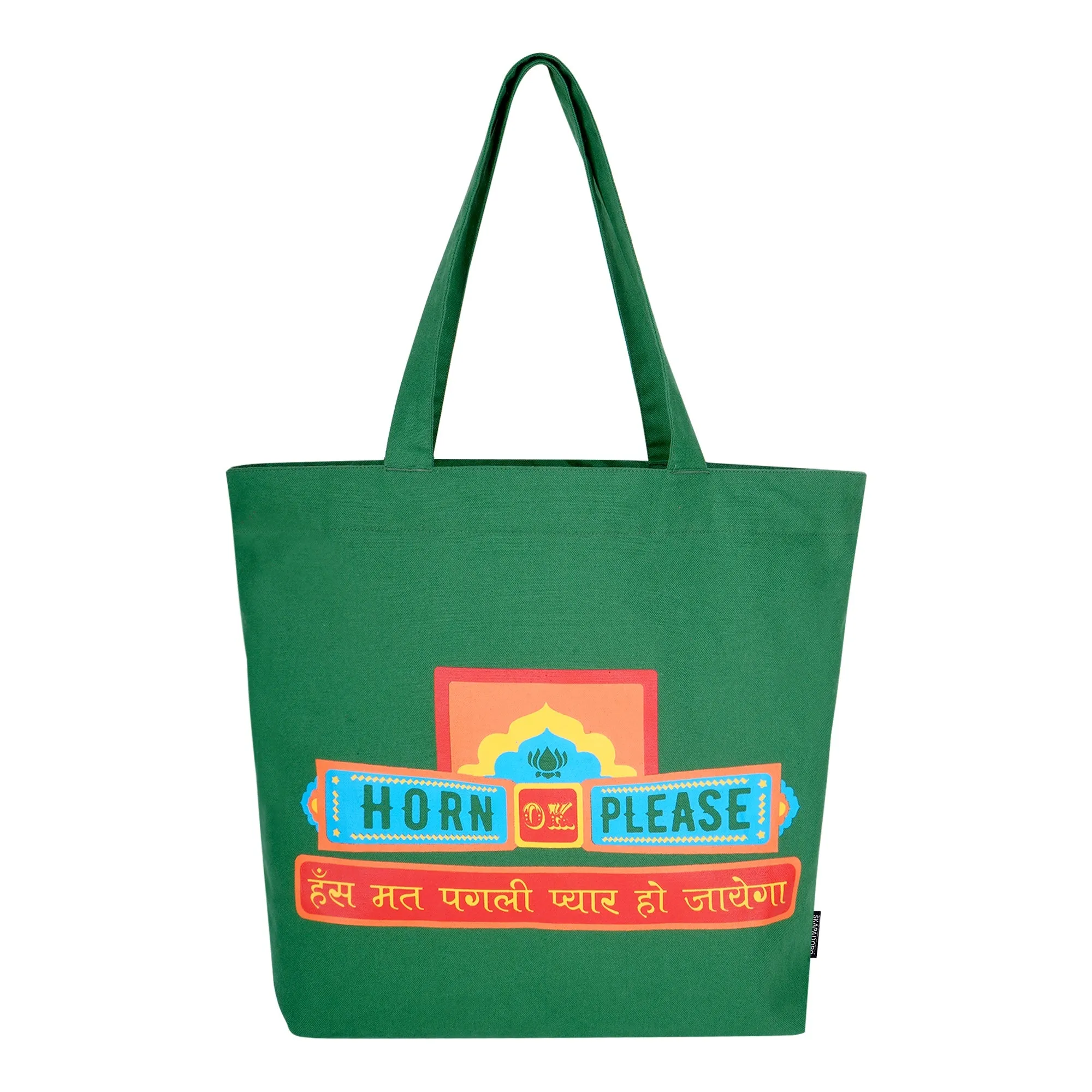 Mighty Zip Tote - Horn Ok Please