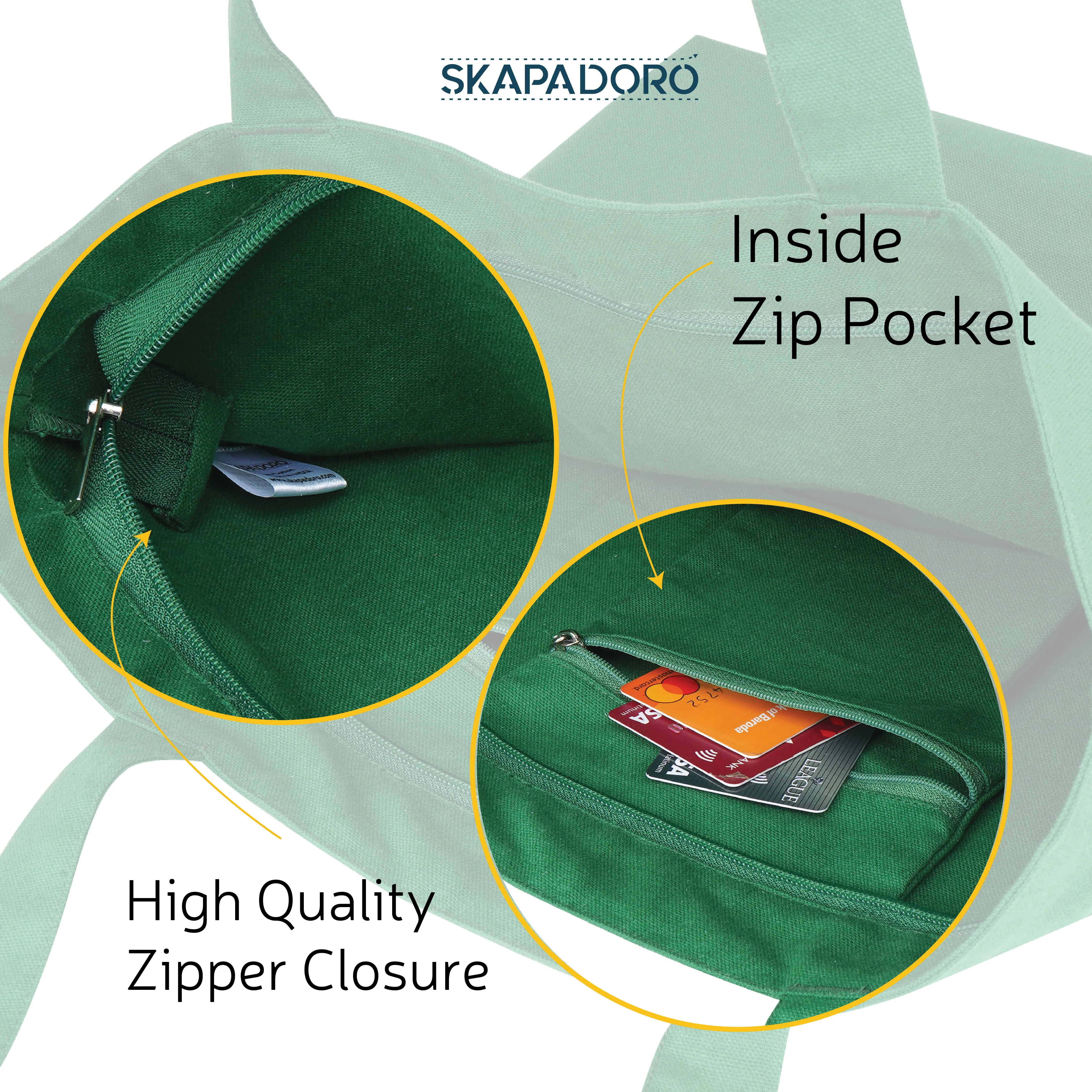 Mighty Zip Tote - Horn Ok Please