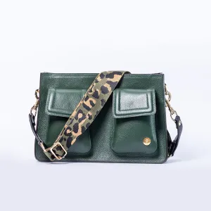 Mini Keley - Olive Green Crossbody Bag
