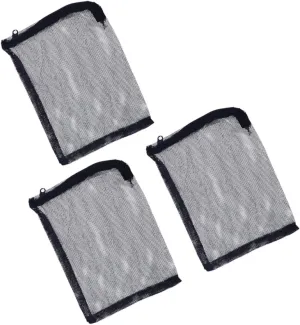 Mipcase 12 Pack 25x40cm Mesh Bag for Aquarium Reusable Nylon Drawstring Bag Essential for Fish Tank