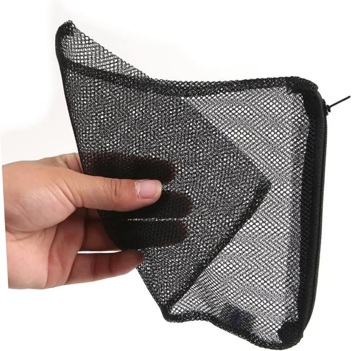 Mipcase 12 Pack 25x40cm Mesh Bag for Aquarium Reusable Nylon Drawstring Bag Essential for Fish Tank
