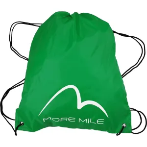 More Mile Logo Drawstring Gym Sack - Green