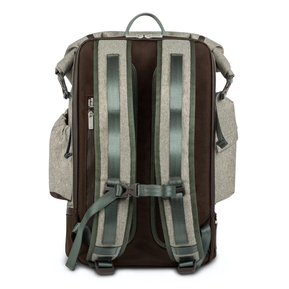 Moshi Captus 45L Roll Top Water Resistant Backpack Fits 15" Laptop