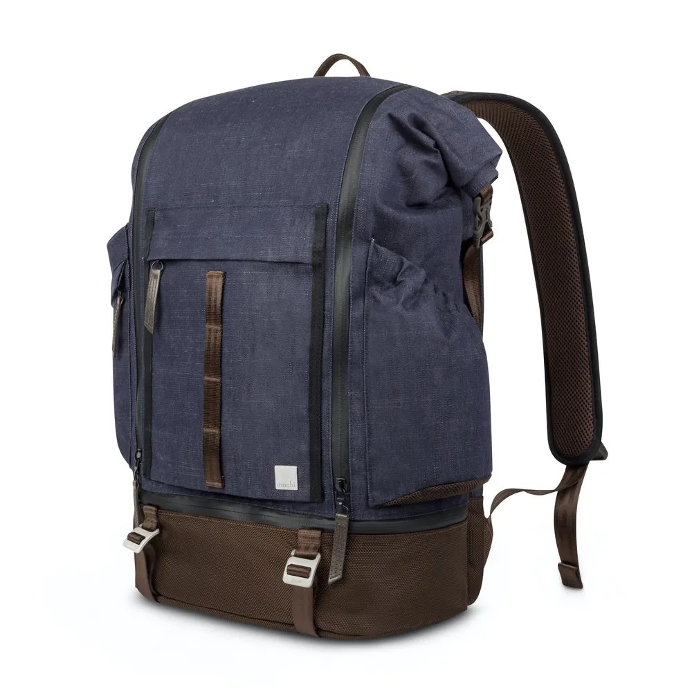 Moshi Captus 45L Roll Top Water Resistant Backpack Fits 15" Laptop