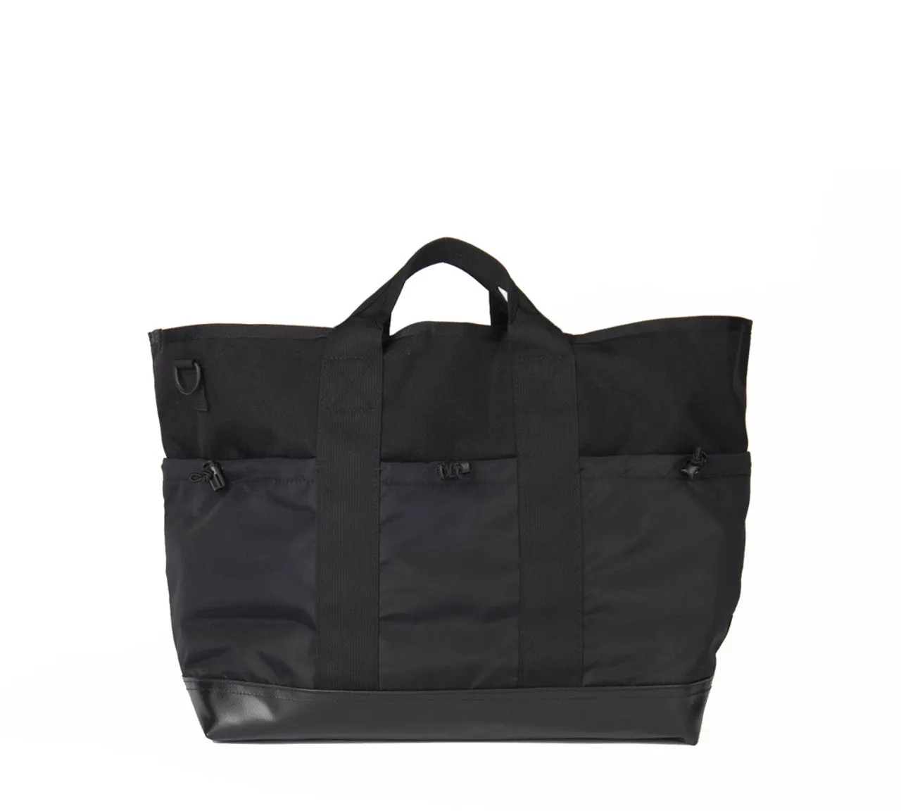 Multi Pocket Tote Bag - Black
