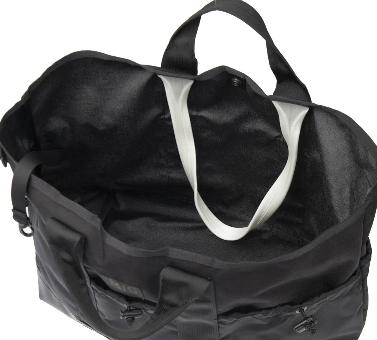 Multi Pocket Tote Bag - Black