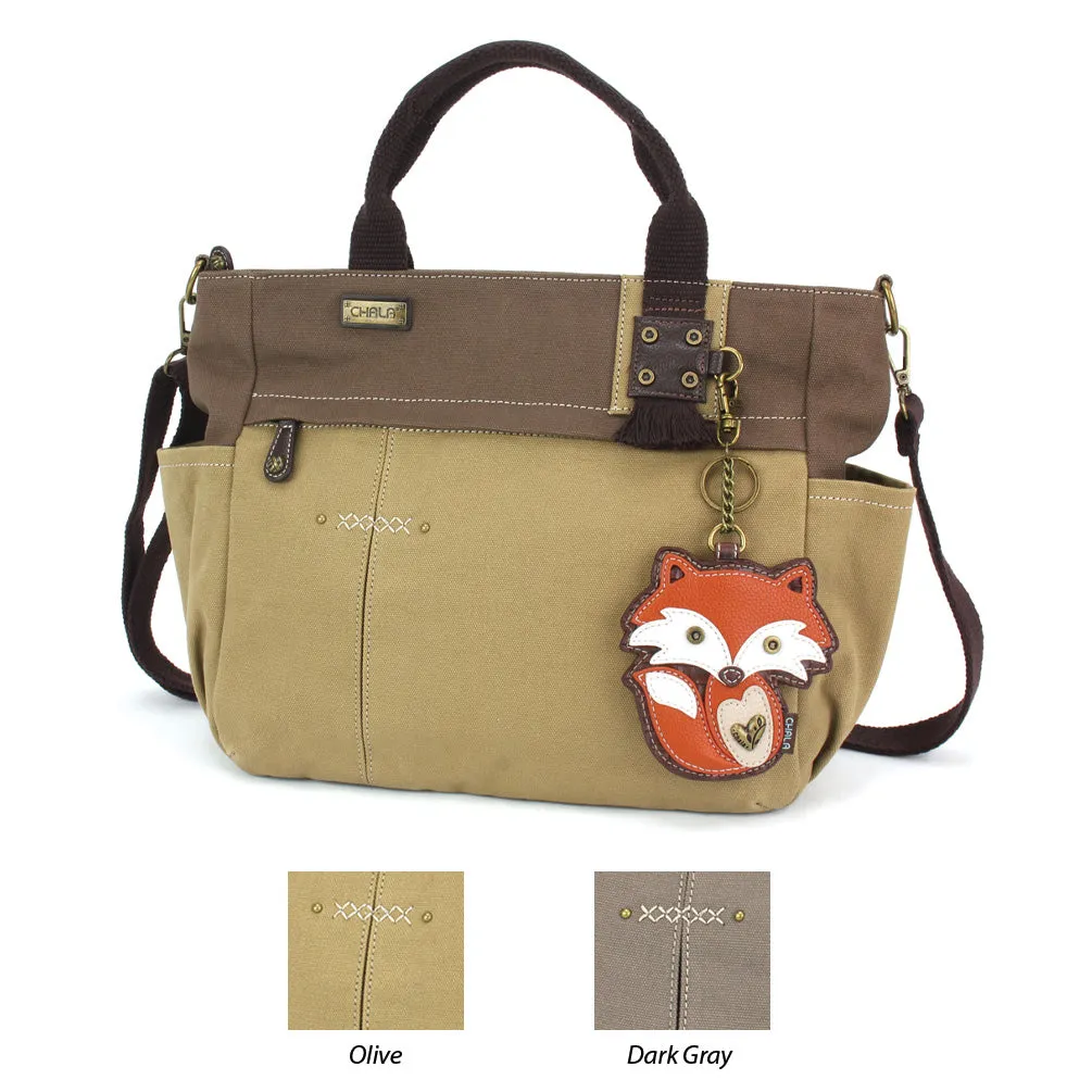 Multi Pocket Tote - Fox