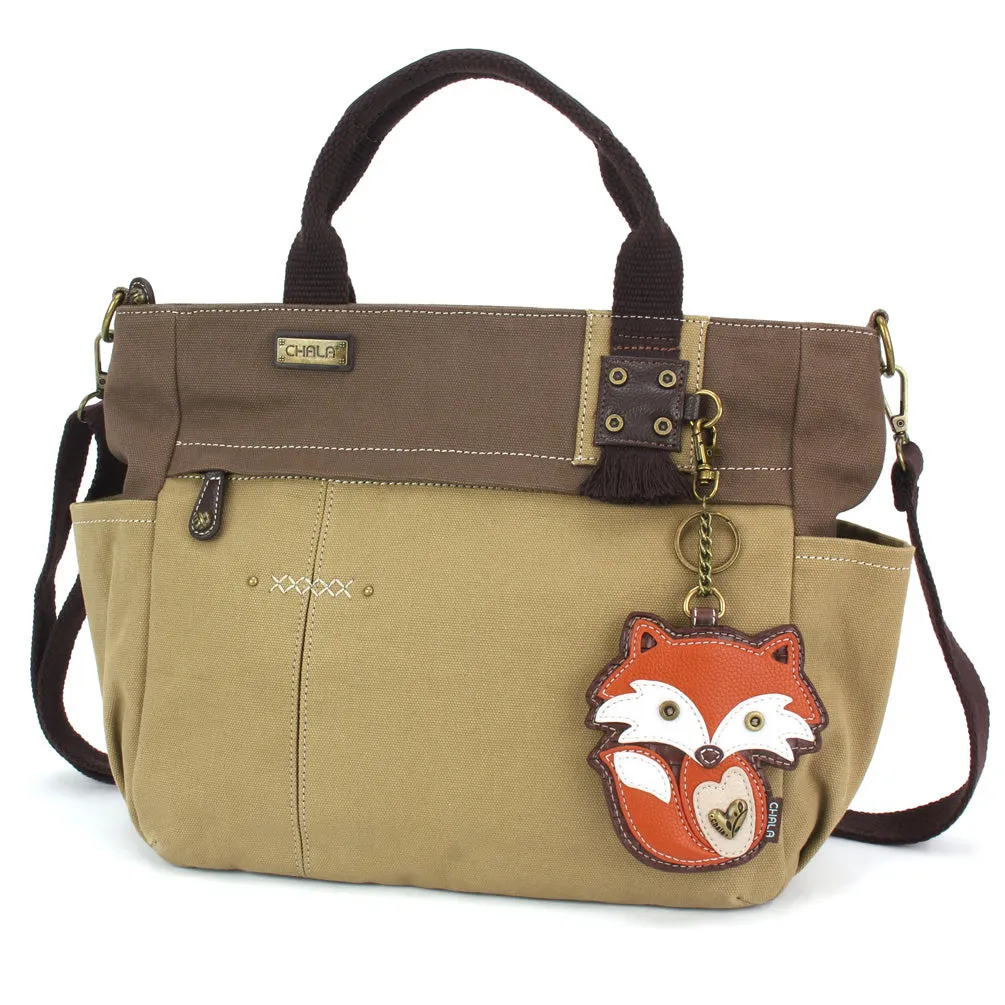 Multi Pocket Tote - Fox