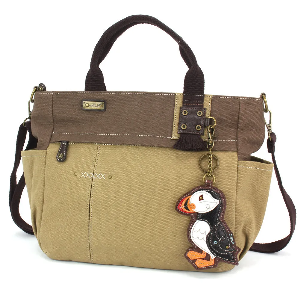 Multi Pocket Tote - Puffin