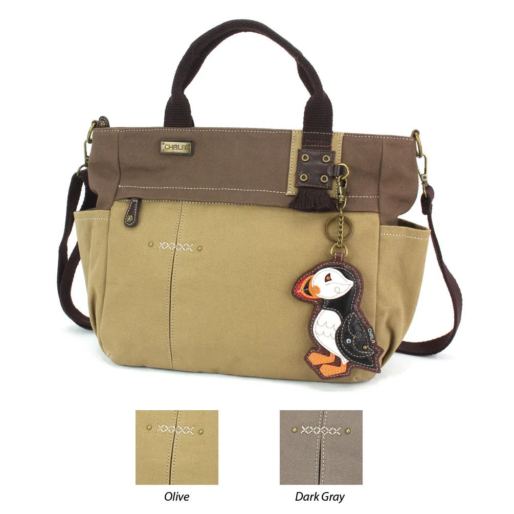 Multi Pocket Tote - Puffin
