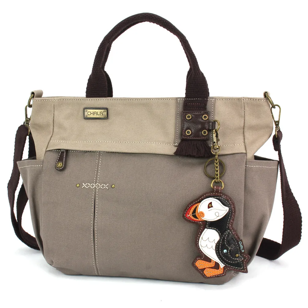 Multi Pocket Tote - Puffin
