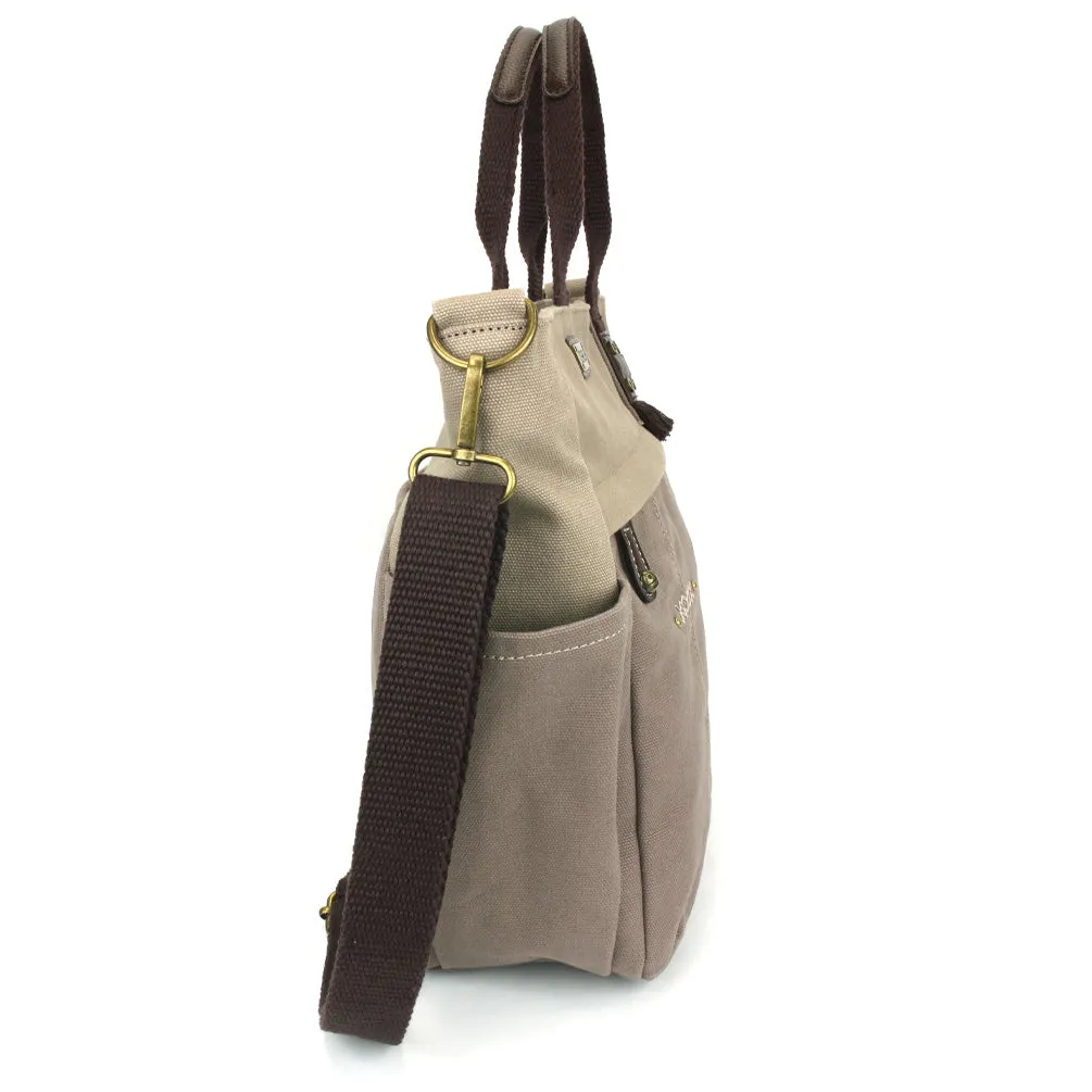 Multi Pocket Tote - Sand Dollar