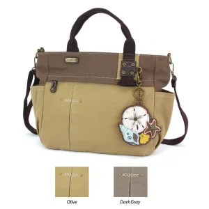 Multi Pocket Tote - Sand Dollar