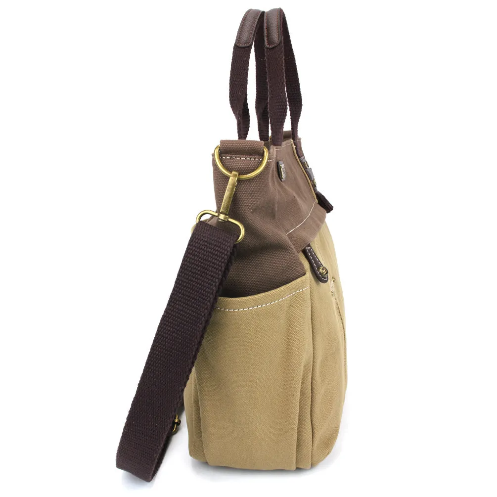 Multi Pocket Tote - Sand Dollar