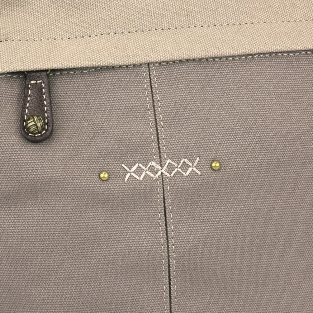 Multi Pocket Tote - Sand Dollar