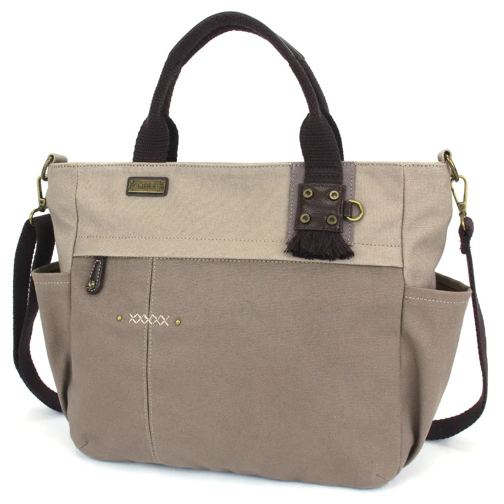 Multi Pocket Tote - Sand Dollar
