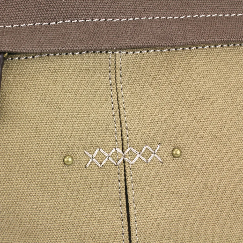 Multi Pocket Tote - Sand Dollar