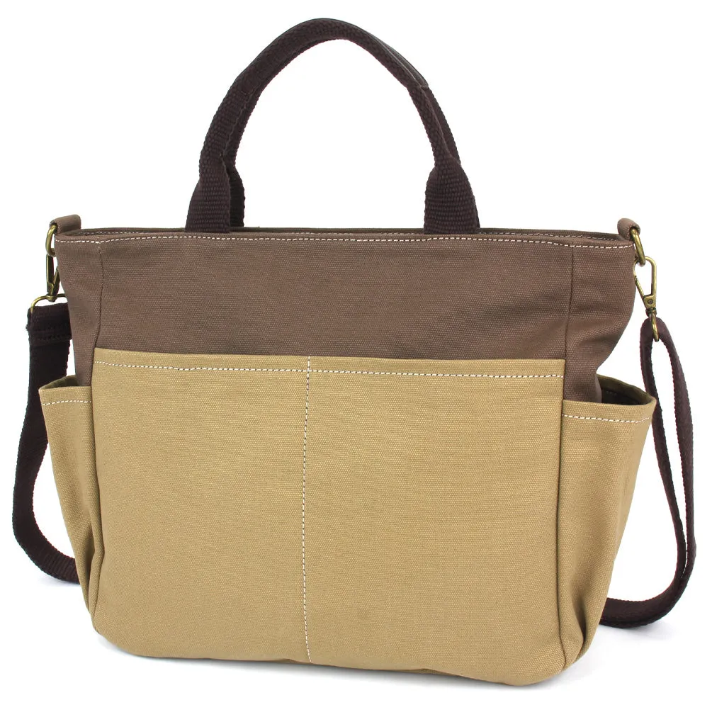 Multi Pocket Tote - Sand Dollar