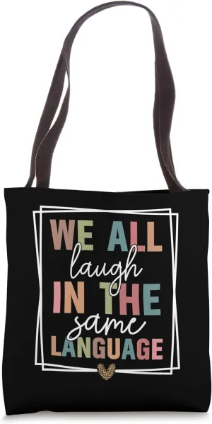 Multilingual Teacher Linguist Language ESL Teaching Tote Bag