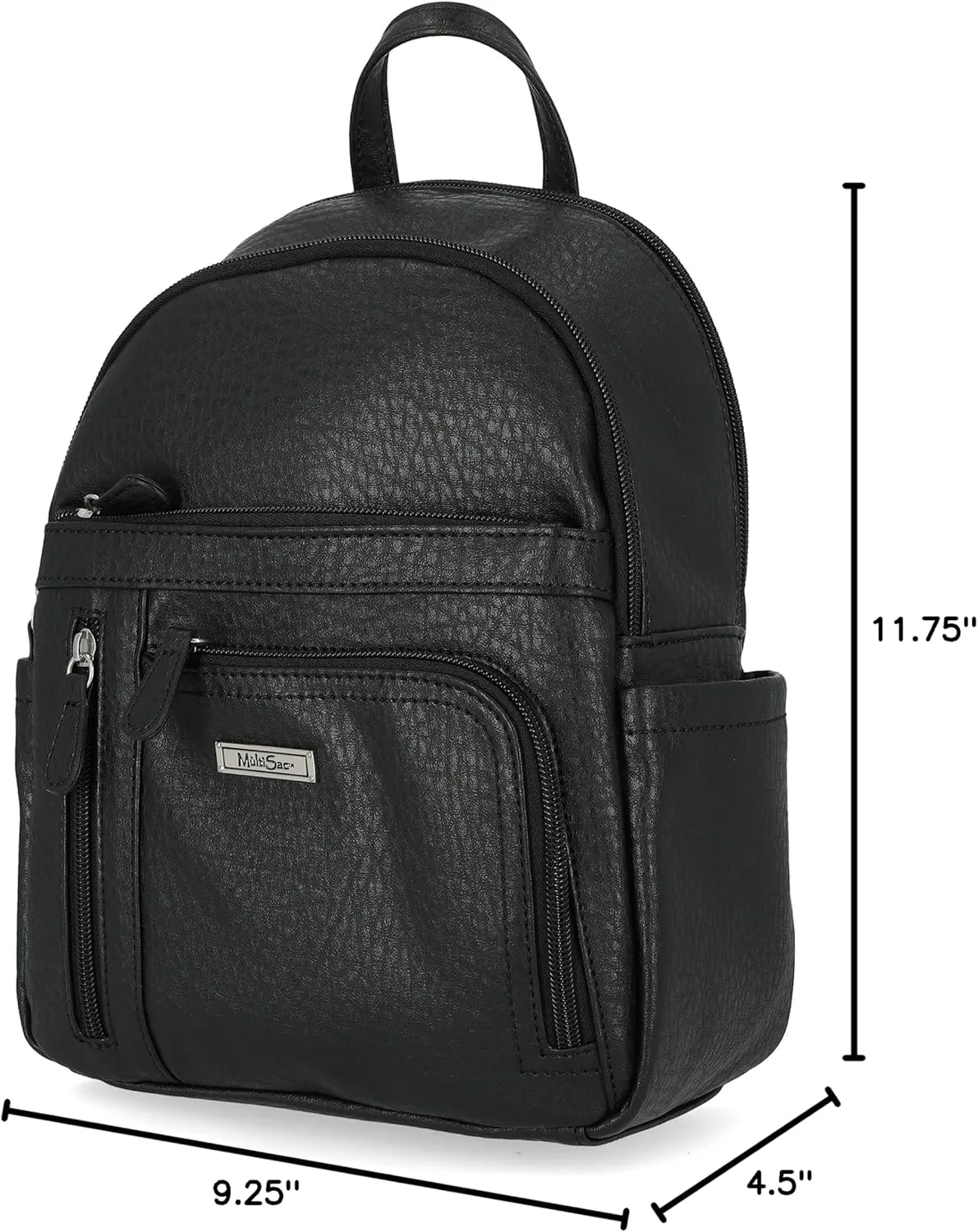 MultiSac Adele Backpack, Black (Austin)