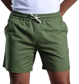 Muscularfit Mens Stretch Shorts Summer Causal Elastic Waist Drawstring Cotton Linen Shorts Loose Fit Solid Gym Beach Shorts
