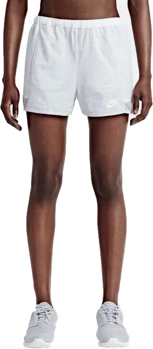 Nike Women's Bonded Training Shorts (X-Small, White)