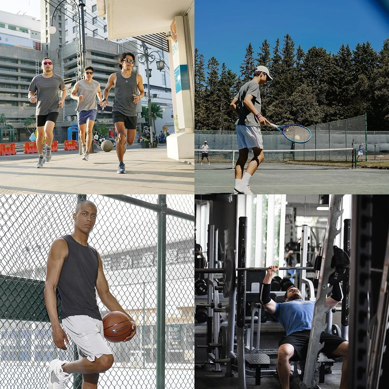 NORTHYARD Men's 5"/7"/10" Athletic Basketball Shorts Workout Gym Quick Dry Shorts Lightweight Mesh Running Shorts Tennis