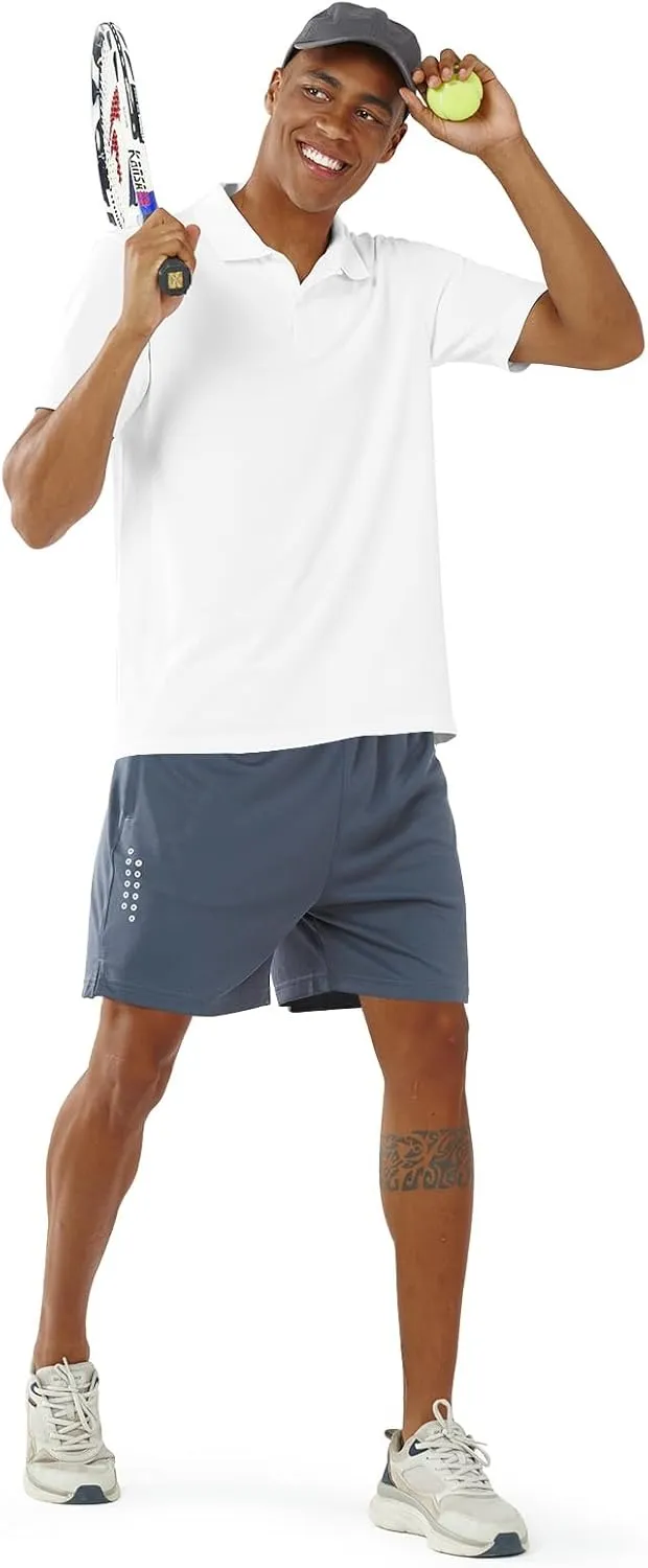 NORTHYARD Men's 5"/7"/10" Athletic Basketball Shorts Workout Gym Quick Dry Shorts Lightweight Mesh Running Shorts Tennis