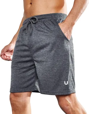 NORTHYARD Men's Athletic Workout Shorts 7'' Gym Running Short Quick Dry Lightweight Tennis Basketball with Zipper Pockets