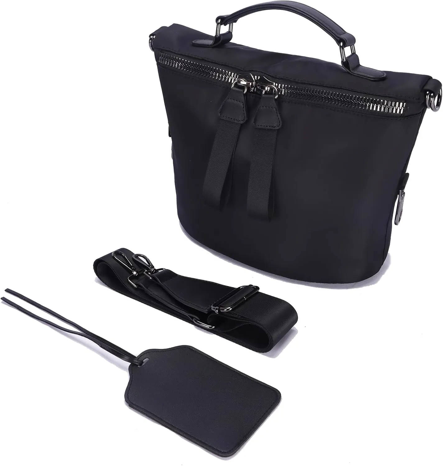 Nylon Crossbody bag with Card Holder Shoulder Bag for Daily Women Lightweight Tote bag for Shopping