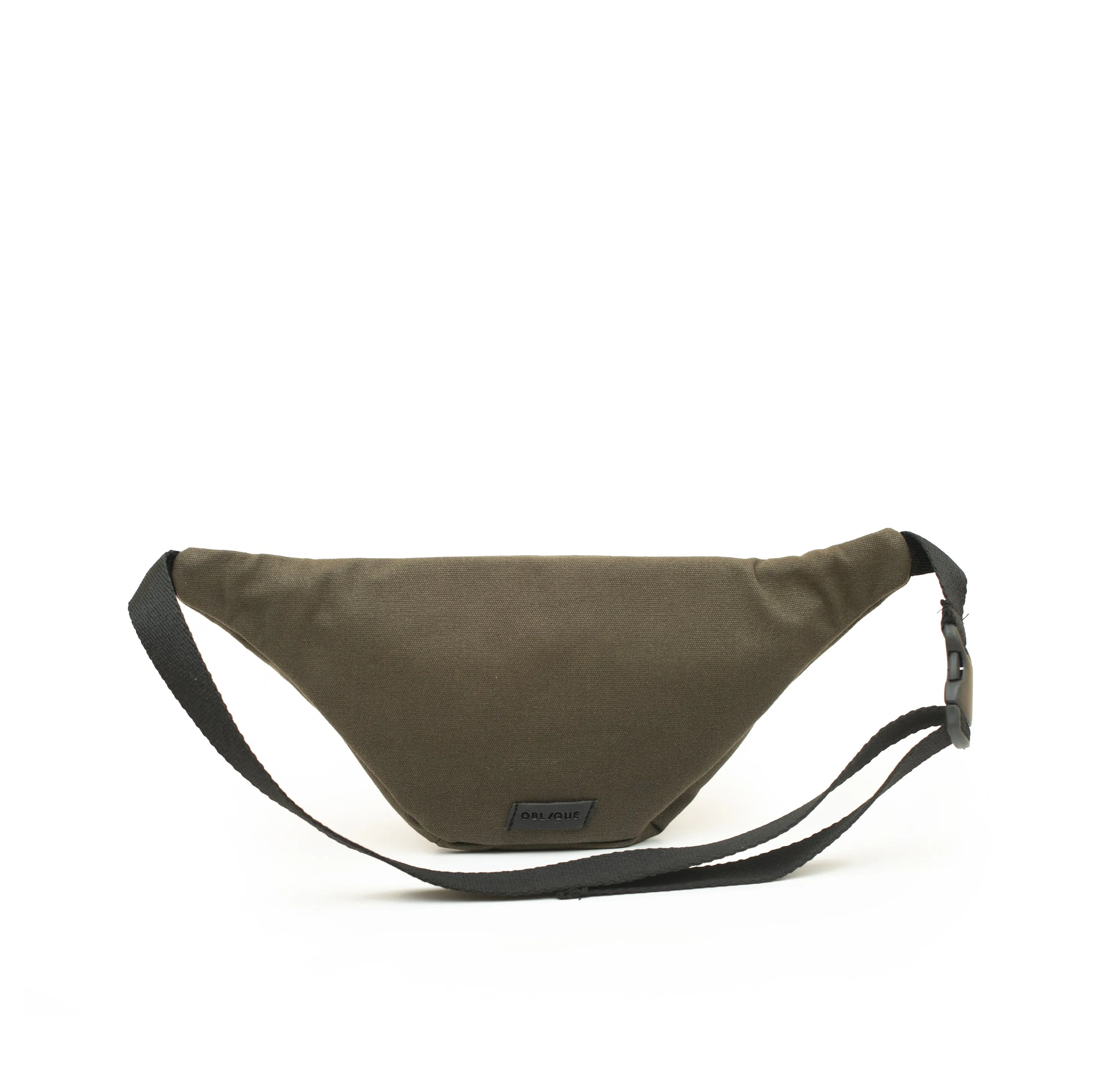 Oblique Waist Pouch Fanny Olive: 1N
