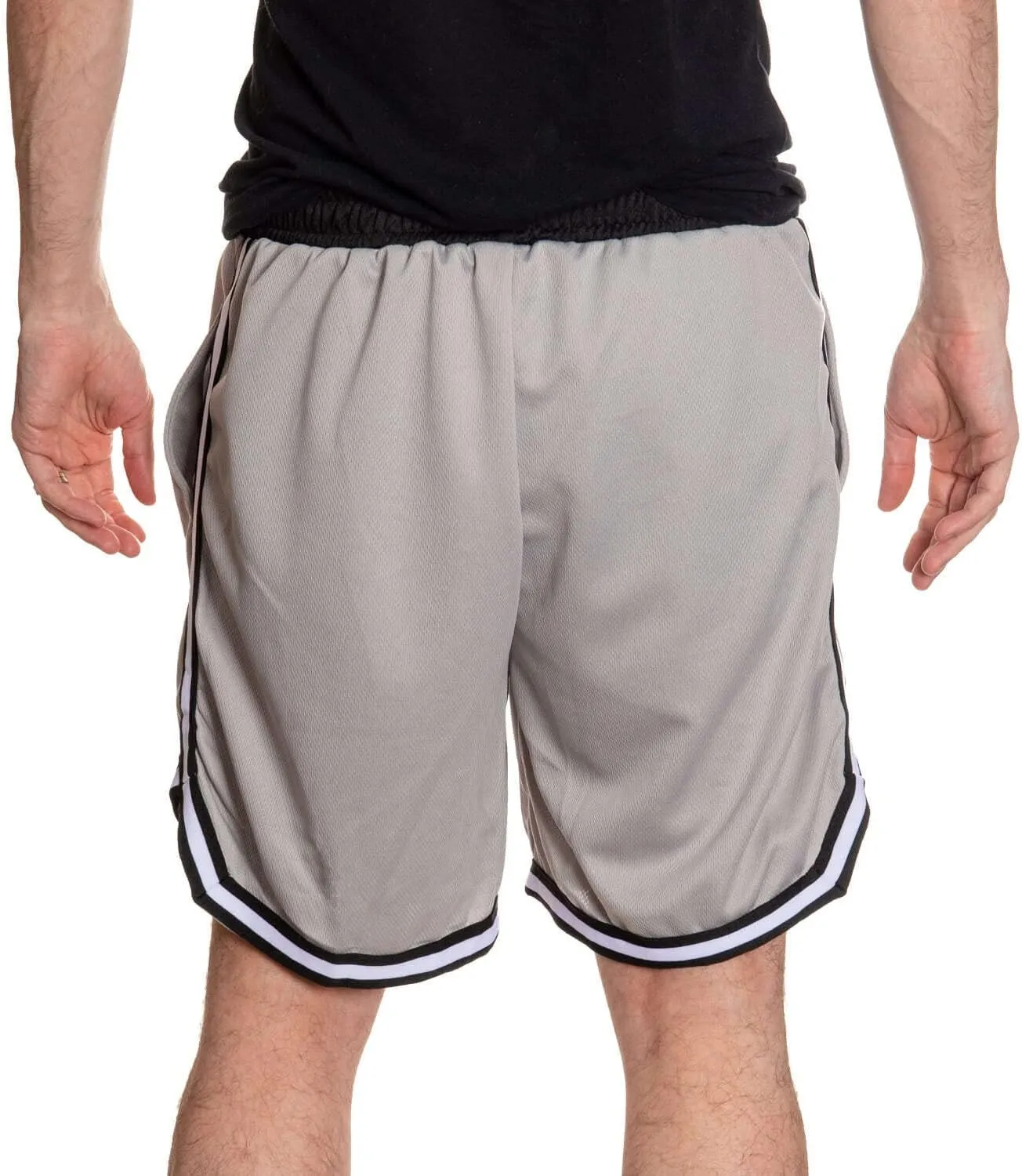Officially Licensed NHL Men's 2 Tone Air Mesh Shorts Lined with Pockets