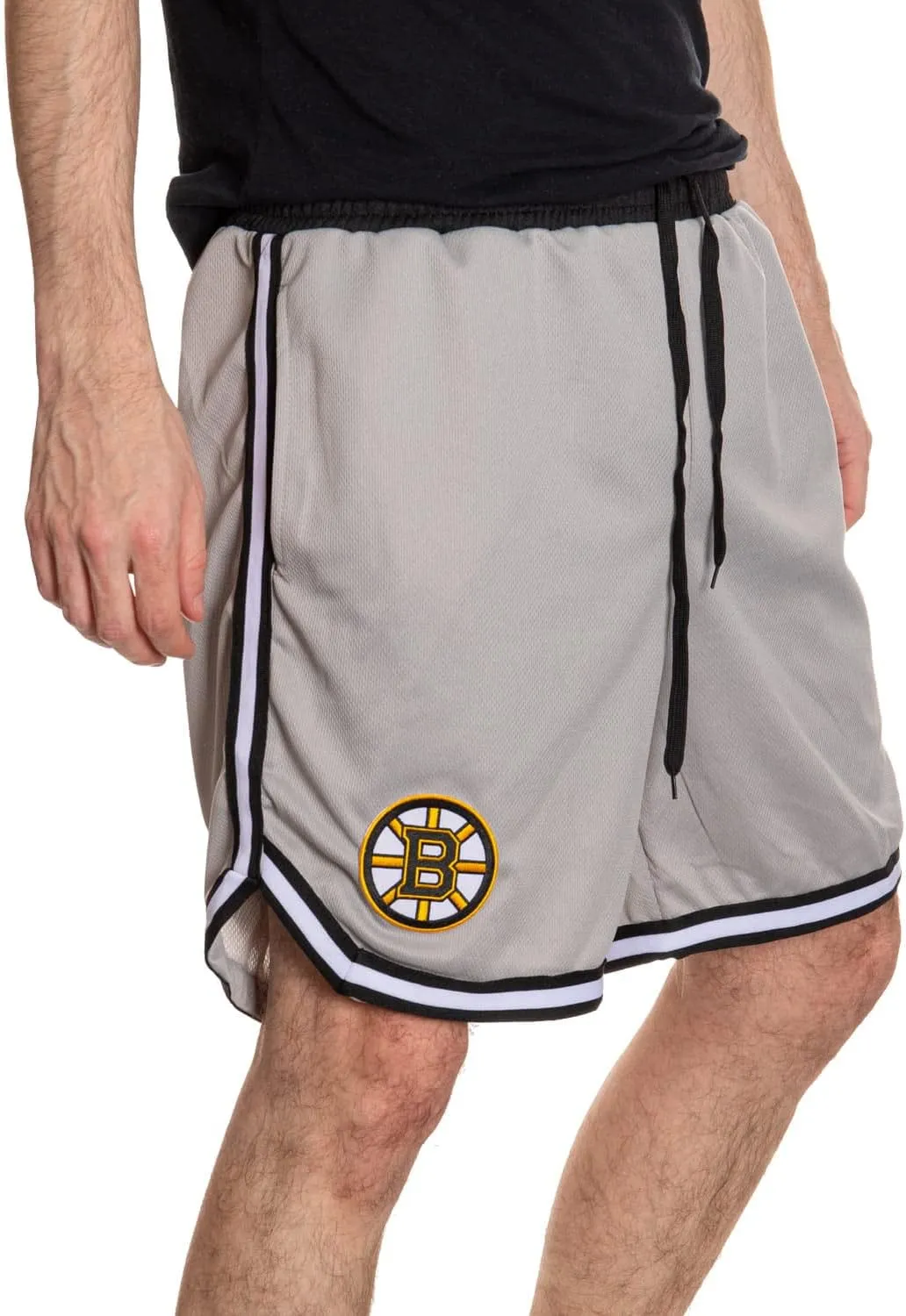 Officially Licensed NHL Men's 2 Tone Air Mesh Shorts Lined with Pockets